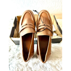 A.N.A. A New Approach Dixen TAN 349487 Women Size 10 Medium Chunky Loafers